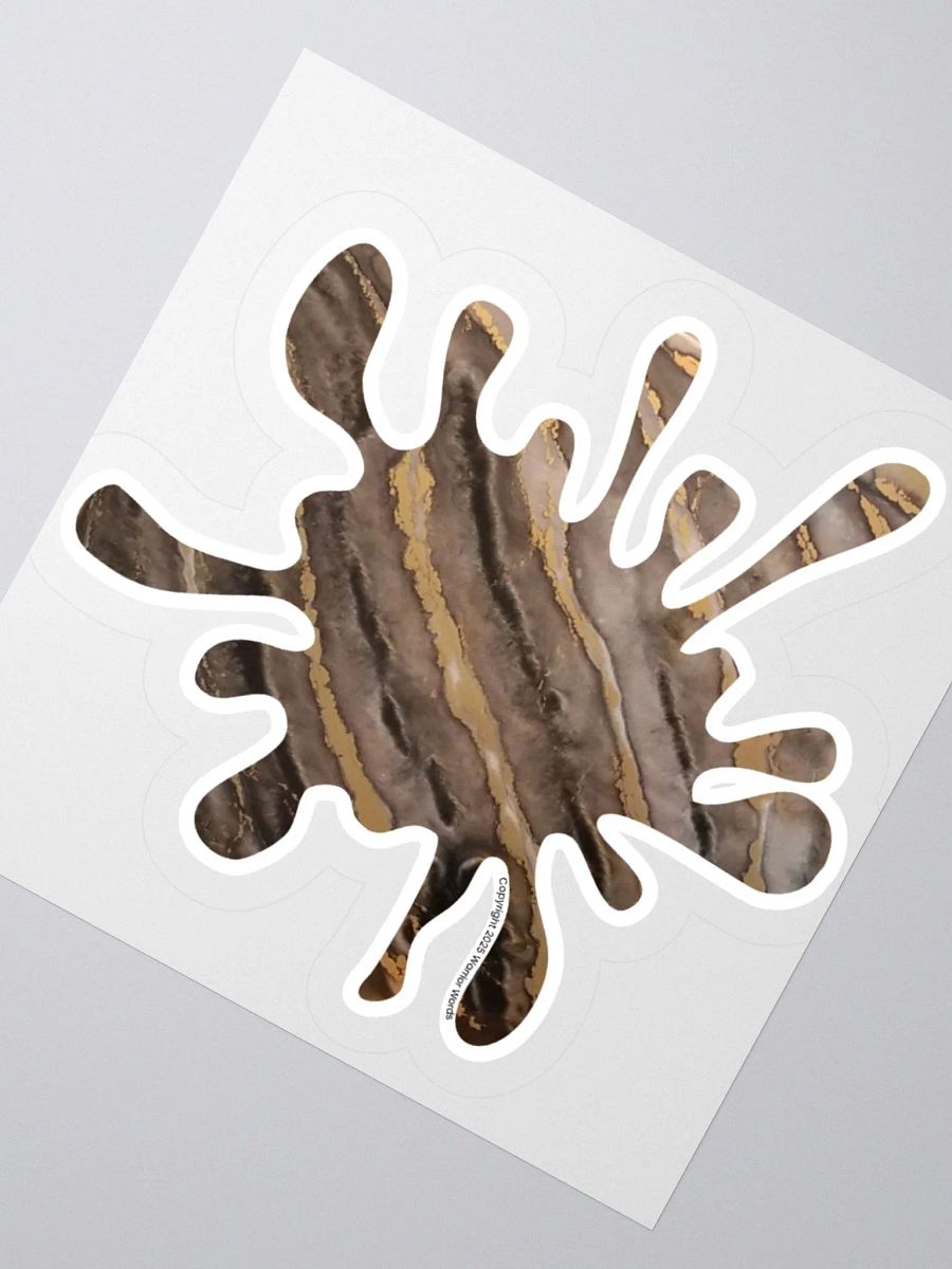 Resin Art Gold Paint Splatter product image (6)