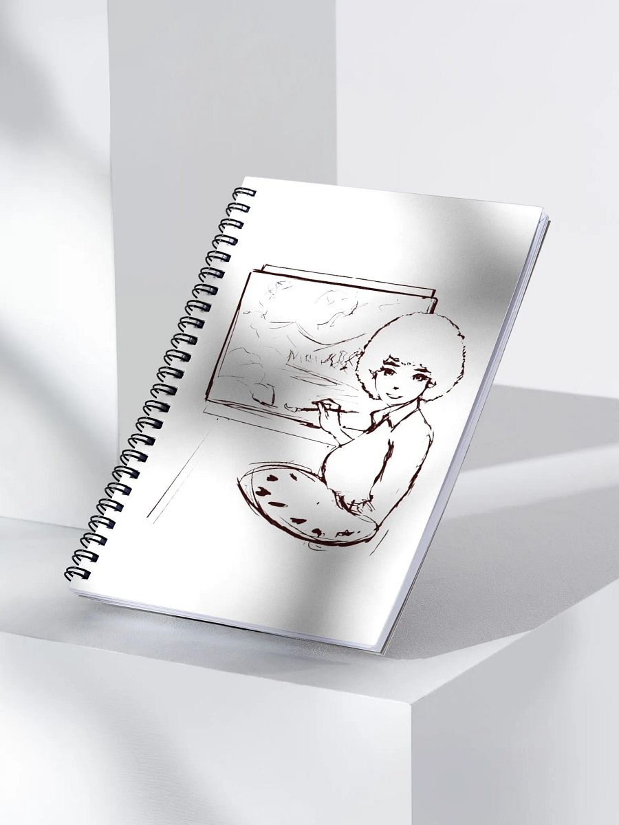Boob Ross Spiral Notebook product image (3)