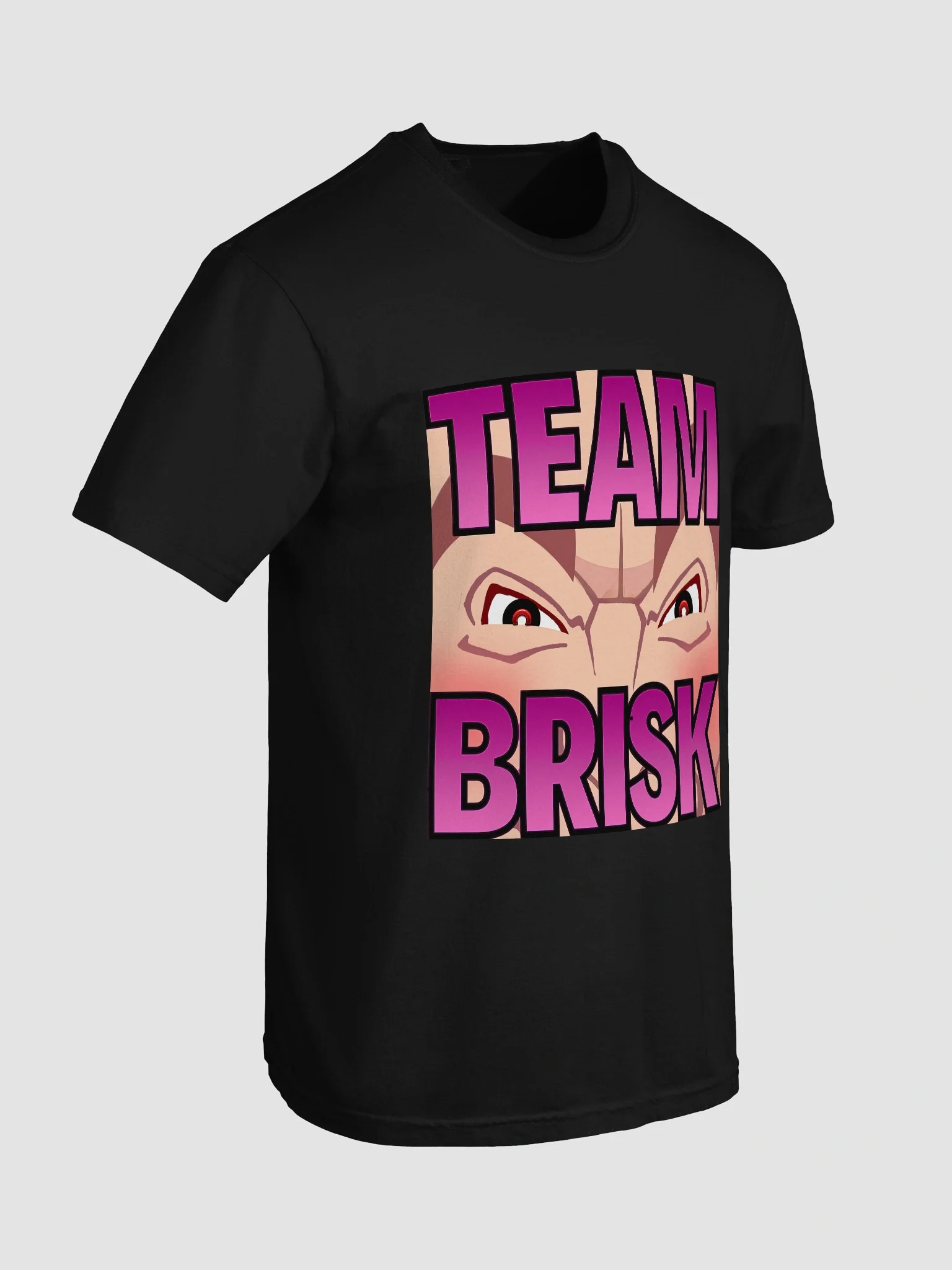 Team Brisk Heavyweight Tee Pink Fade Logo product image (39)