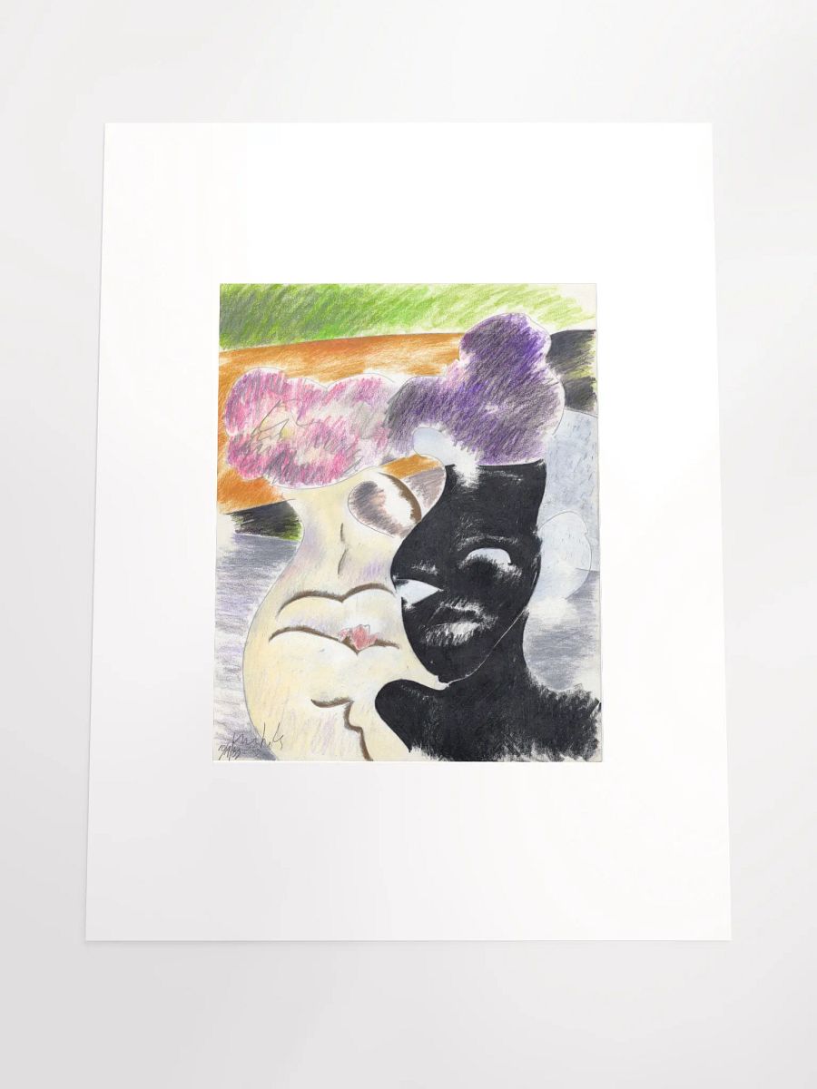 flowers in vases 1983 print product image (4)
