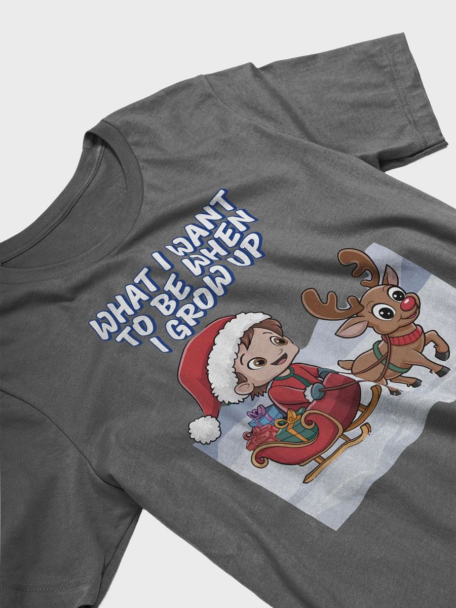 What I Want To Be When I Grow Up - Young Santa T-shirt product image (20)