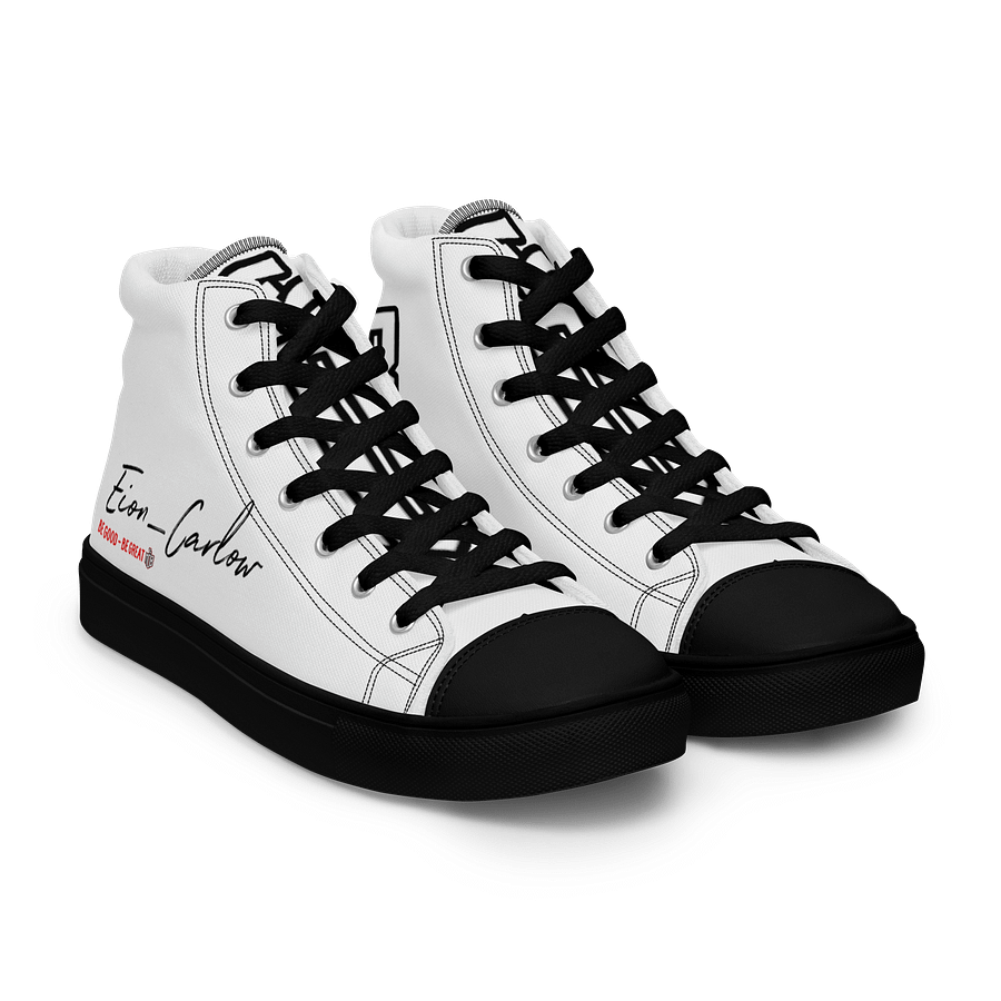 Eion_Carlow X EMOB Women's High-Top Canvas Shoes product image (8)