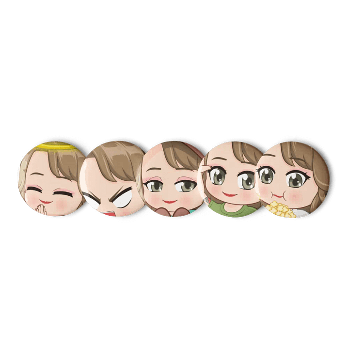 Emote Buttons Set 3 product image (1)