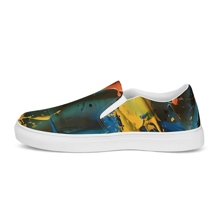 Vibrant Splatter Canvas Shoes product image (9)