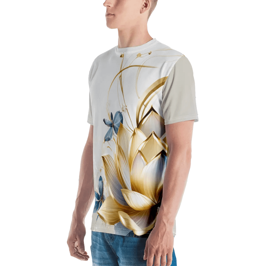 A Lotus T shirt product image (3)