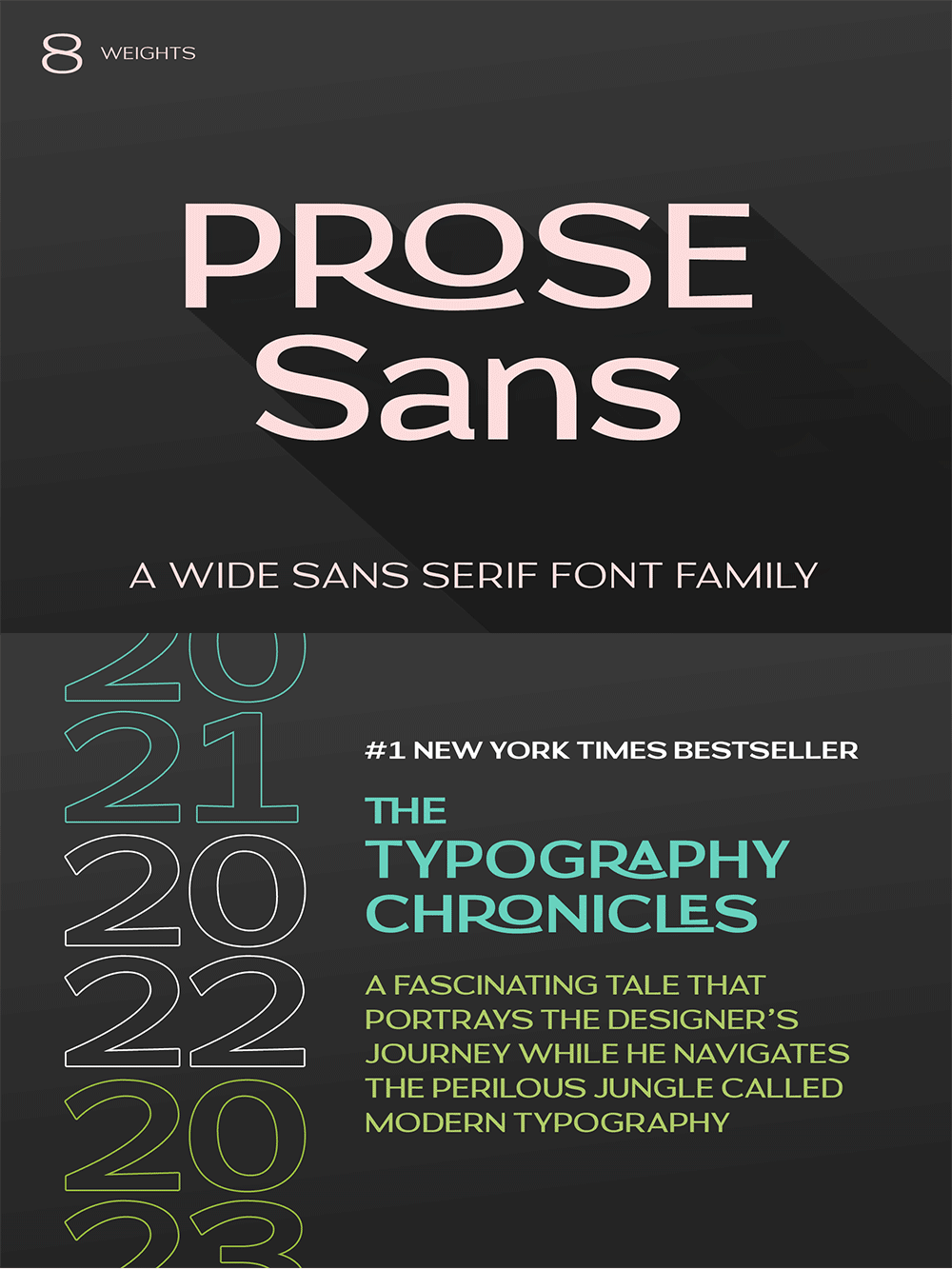Prose Sans | A Wide Sans Serif Font Family product image (1)