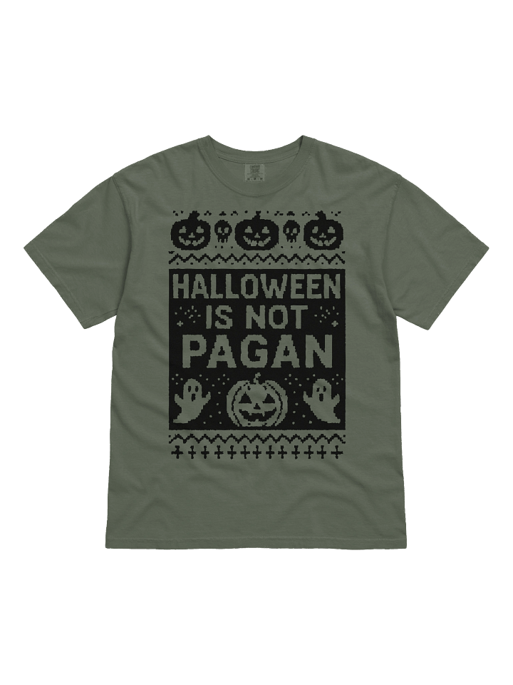 Halloween is Not Pagan (black logo) product image (1)