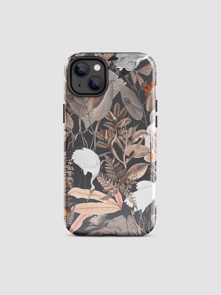 Black Ecotone Tough iPhone Case product image (2)