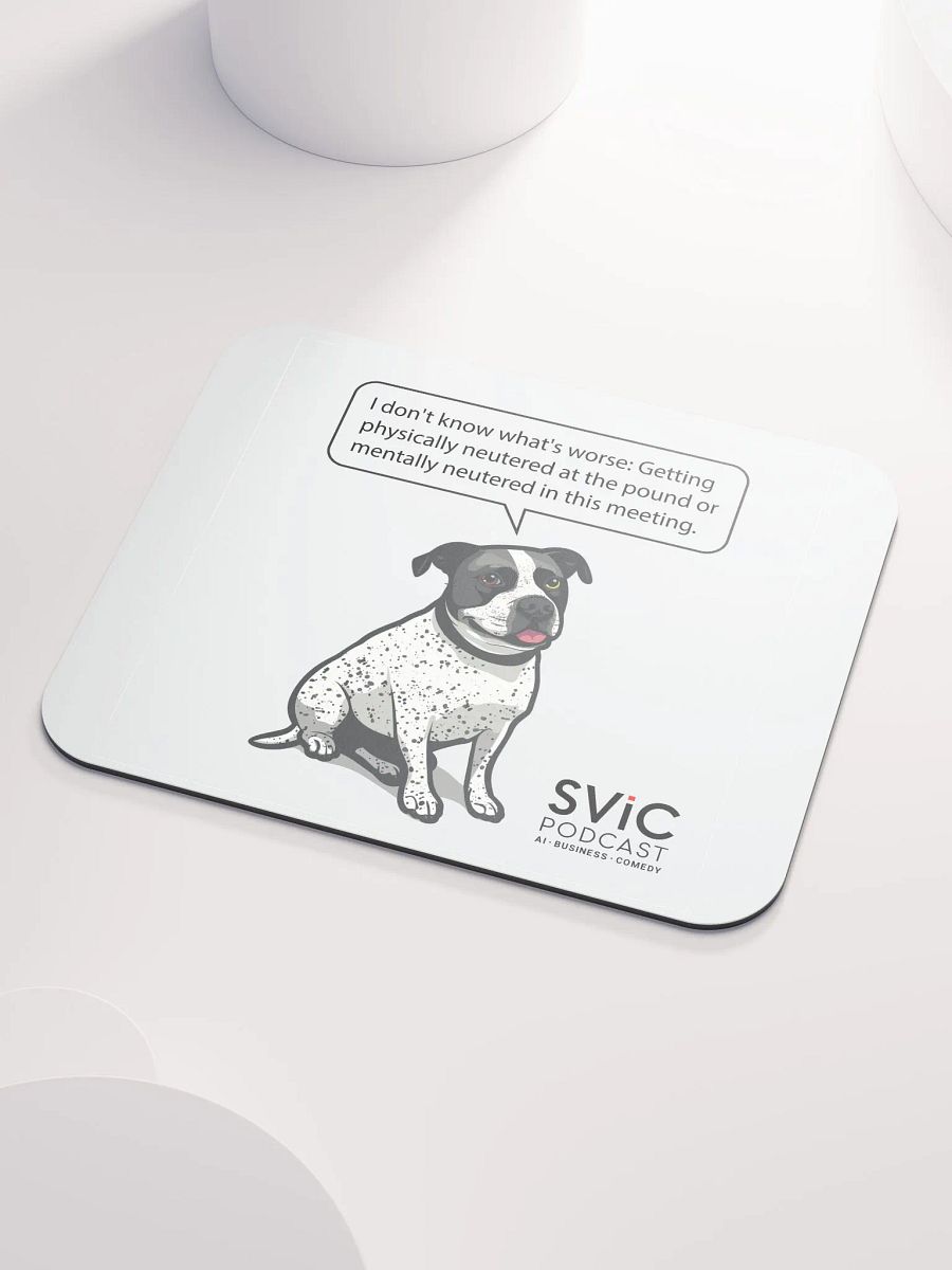 Senior Fetch Reporter Mouse Pad product image (3)