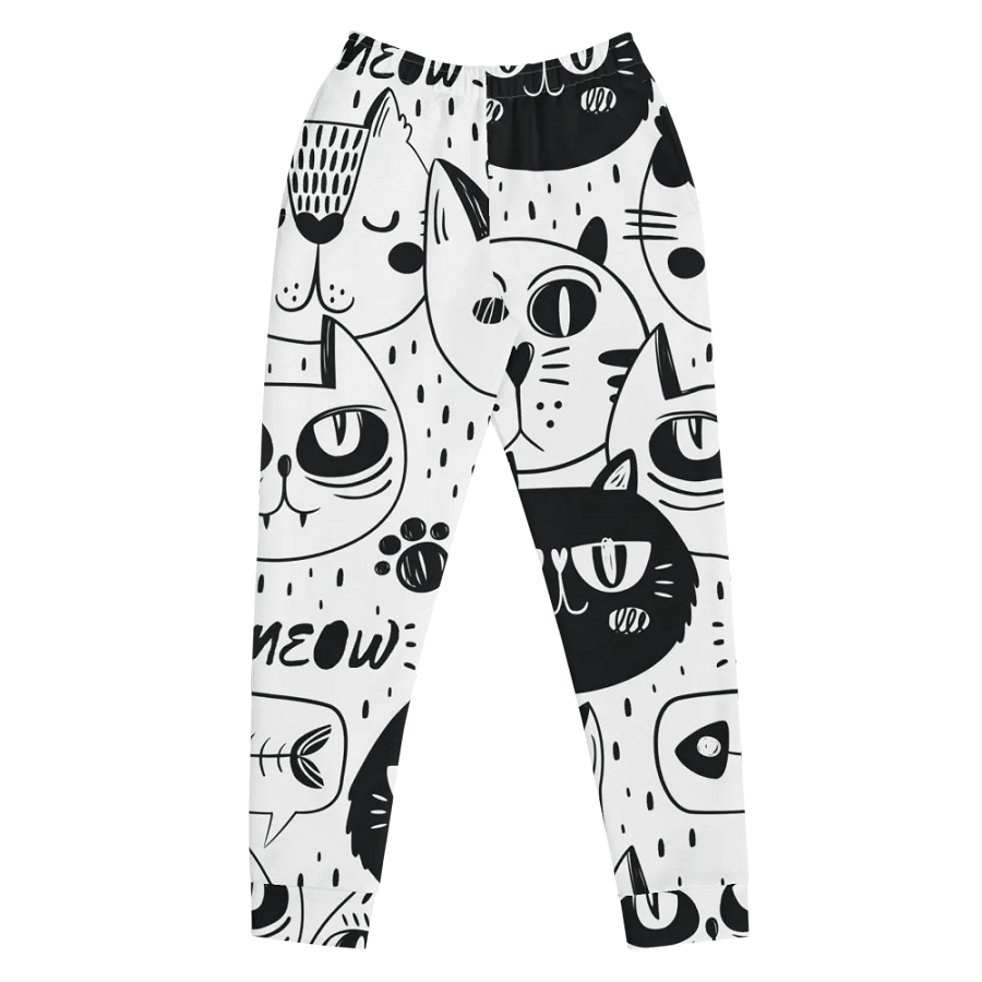 Women's Joggers Abstract Cat product image (9)