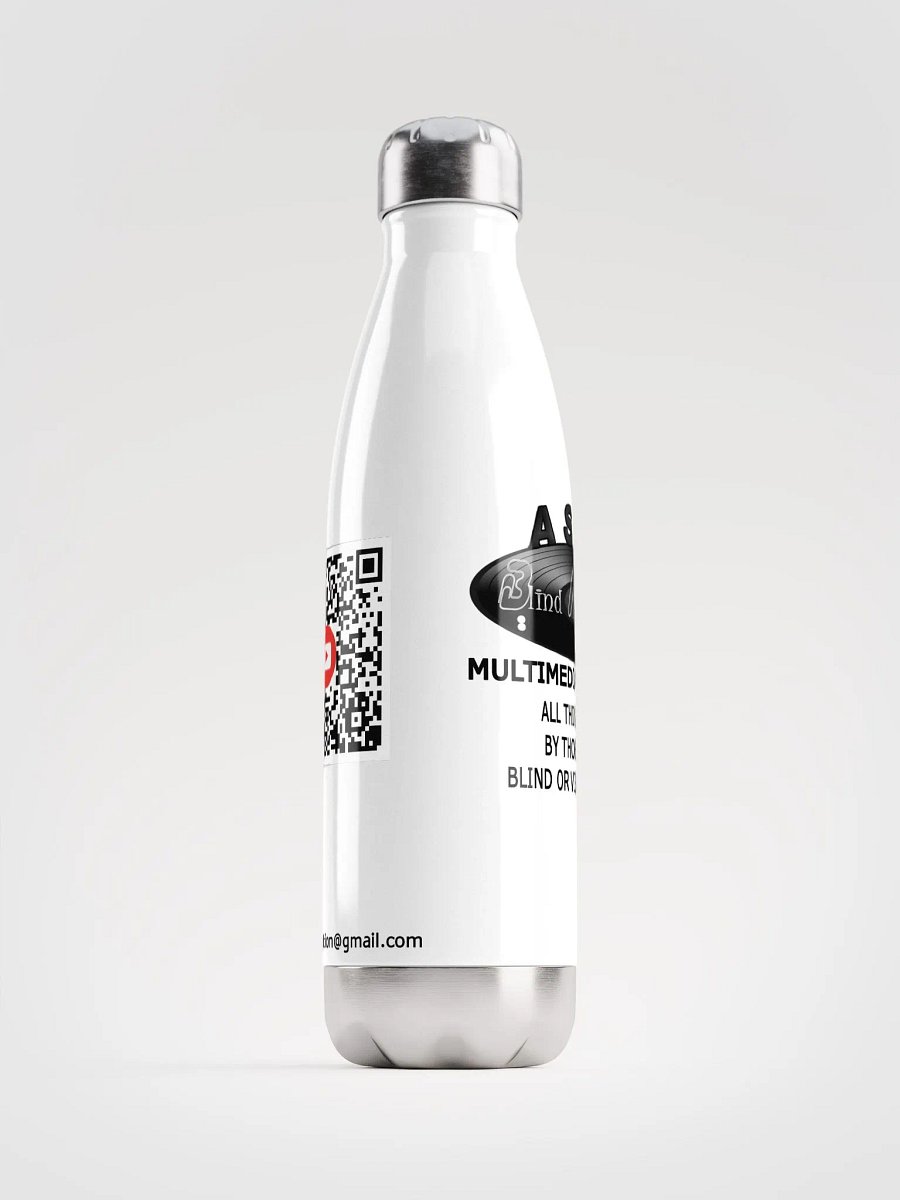 AS BMP WATER BOTTLE (WHITE) product image (1)