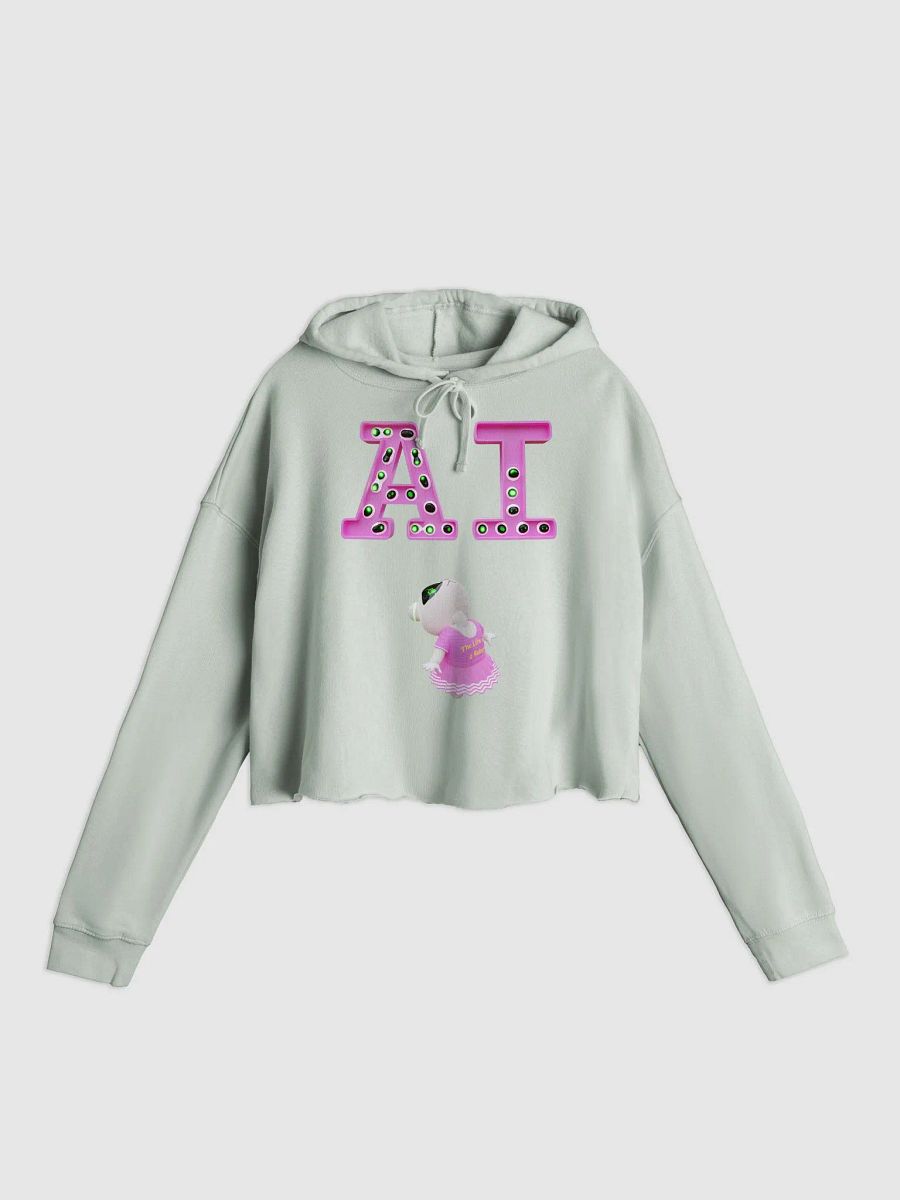 Birth of AI and Robotics (women’s lightweight cropped hoodie) product image (5)