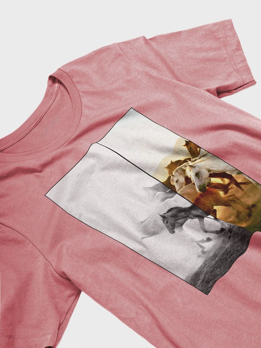 Wild Horses Disappearing Into The Void Unisex Tee product image (6)