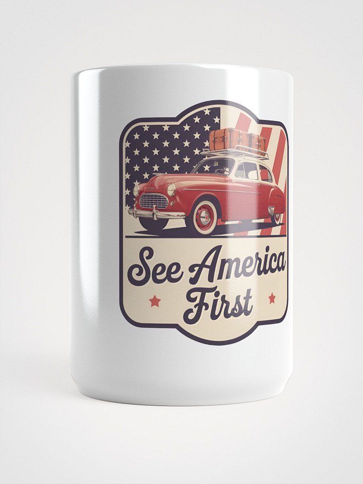Retro Roadtrip USA - 4th of July Mug product image (1)