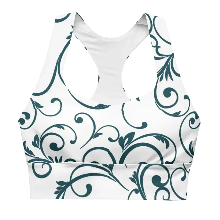Teal Twirl Bra Top product image (1)