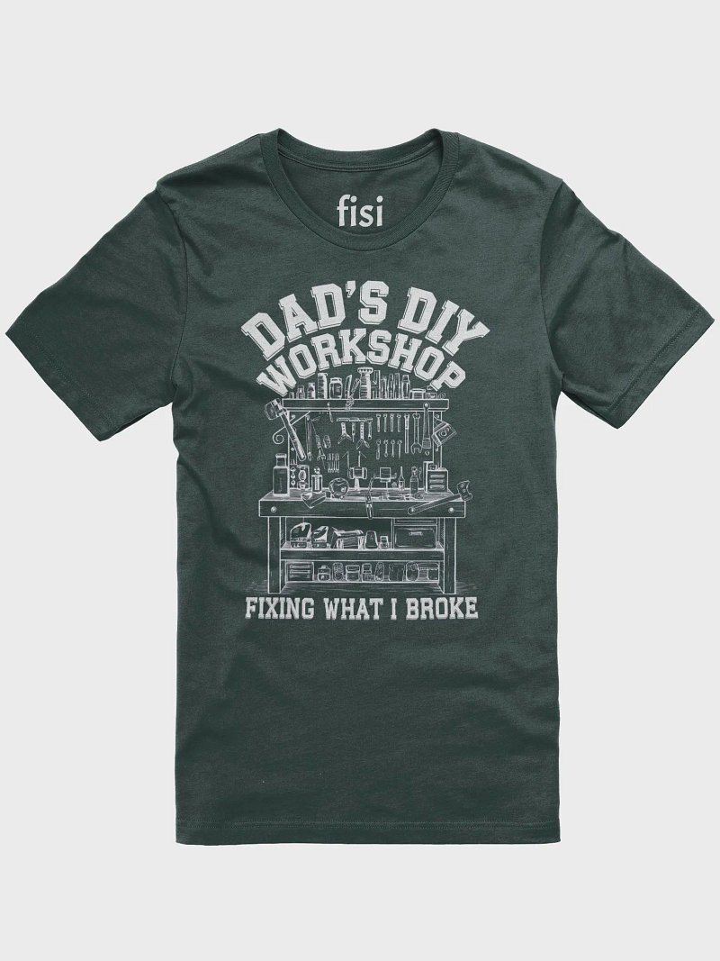 Dad's DIY Workshop T-Shirt | Funny Tool-Themed Apparel