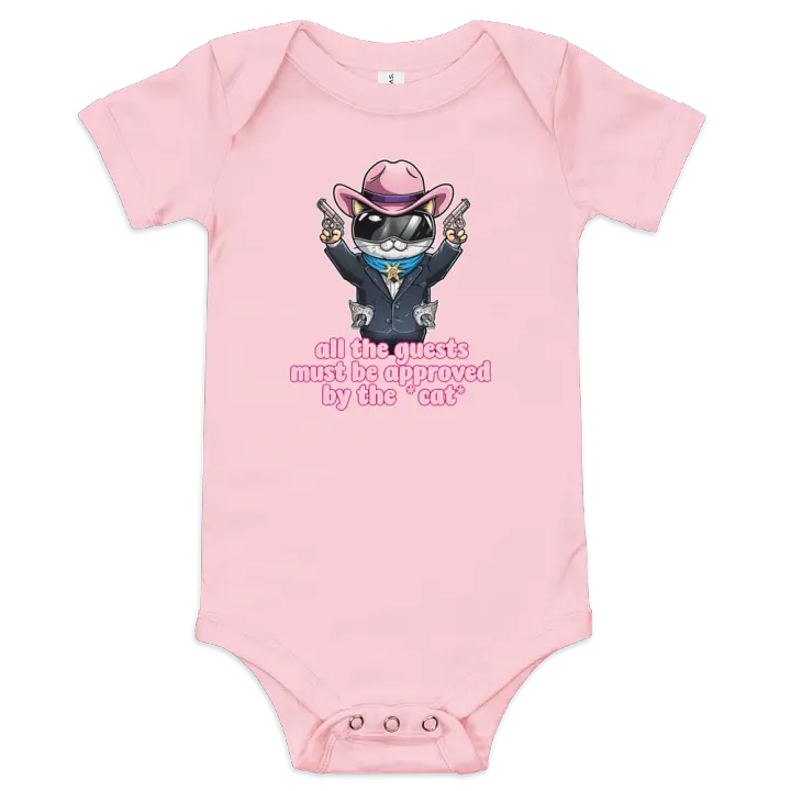 approved by the cat kids bodysuit product image (1)