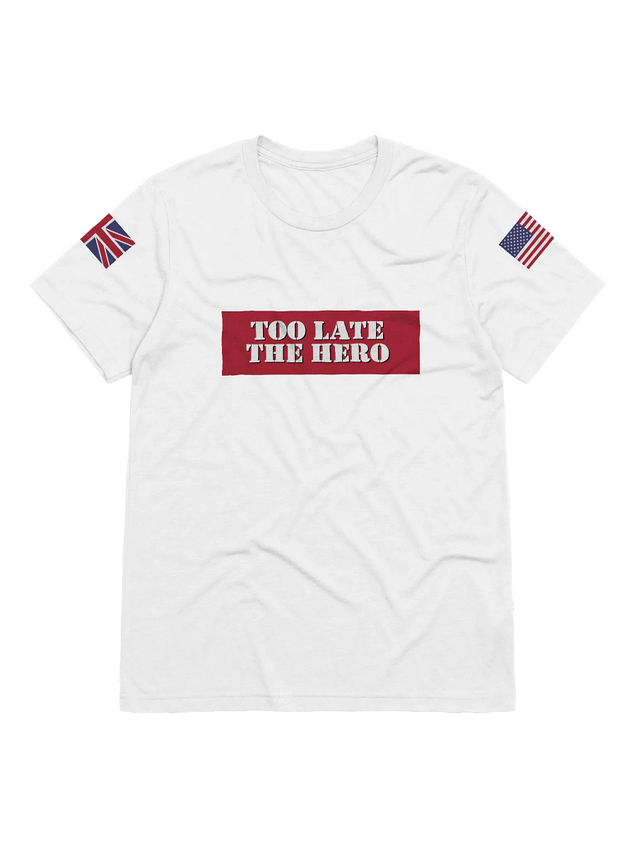 Too Late the Hero T-shirt with Flags product image (2)