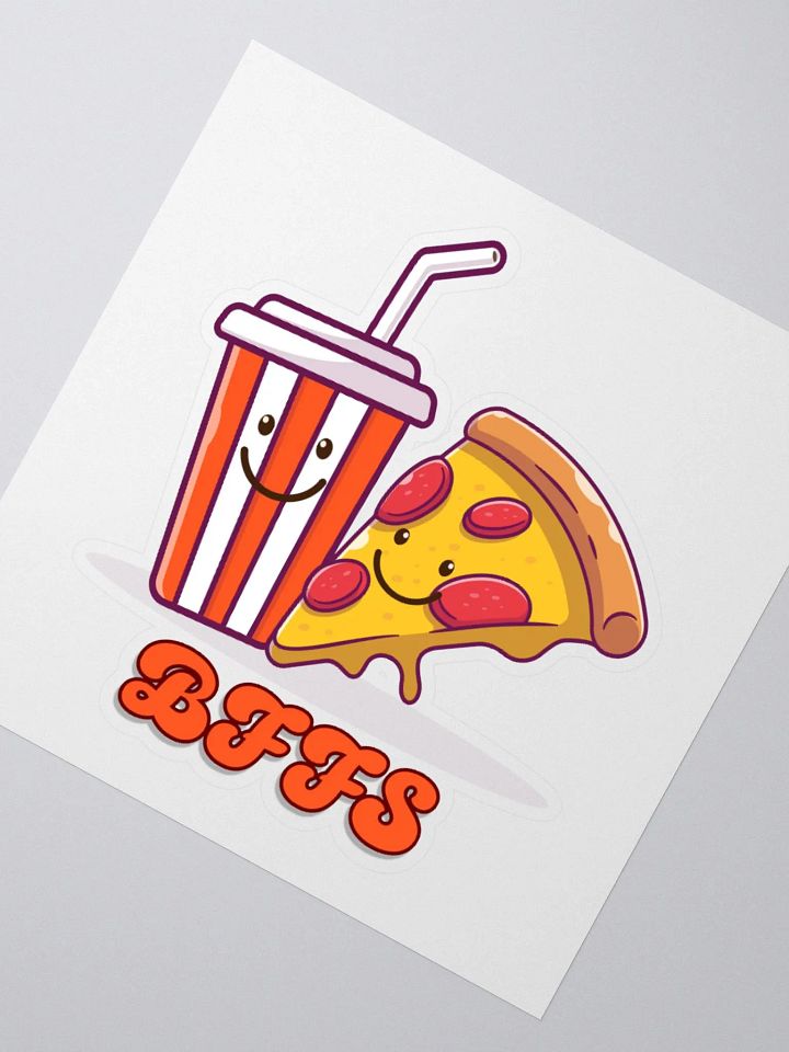 BFFs Pizza and Soda Sticker product image (2)