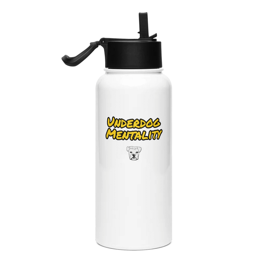 Underdog Mentality Stainless Steel Water Bottle product image (1)