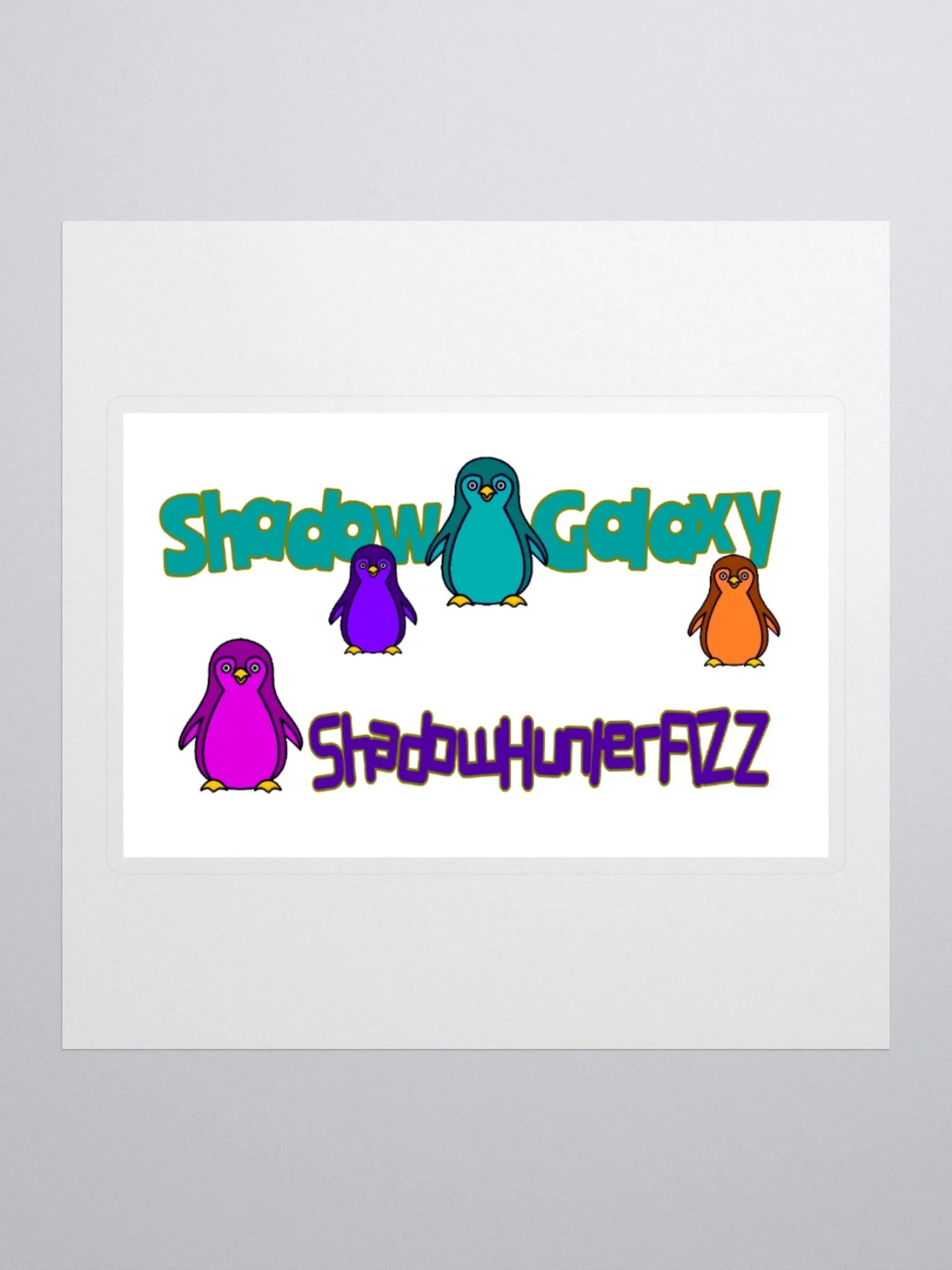 Shadow Galaxy - ShadowHunterFIZZ Sticker product image (1)