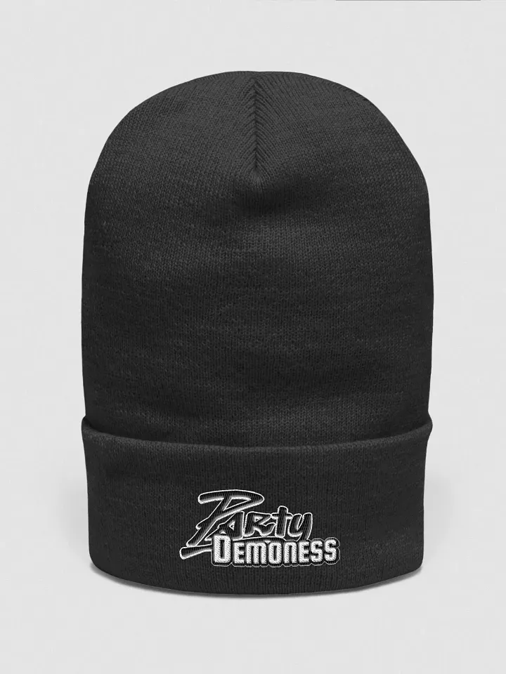 PartyDemoness Logo Beanie product image (1)