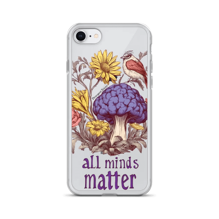 All Minds Matter Mushroom Phone Case product image (1)