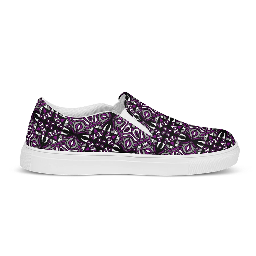 Mens Slip On Canvas - Asexual Abstract product image (5)