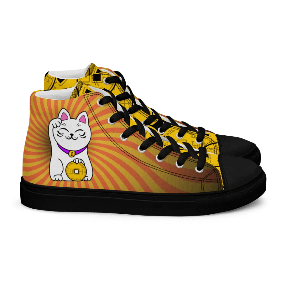 Maneki neko womans high tops product image (3)