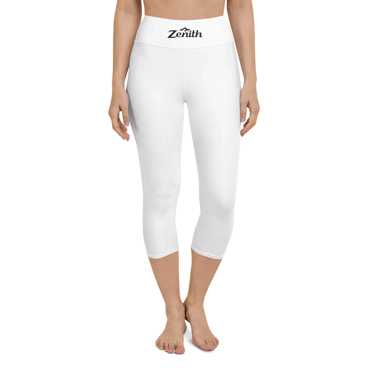 White Zenith Women's Yoga Capris product image (1)