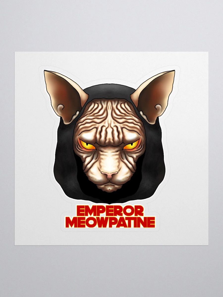 Emperor Meowpatine Sticker product image (1)
