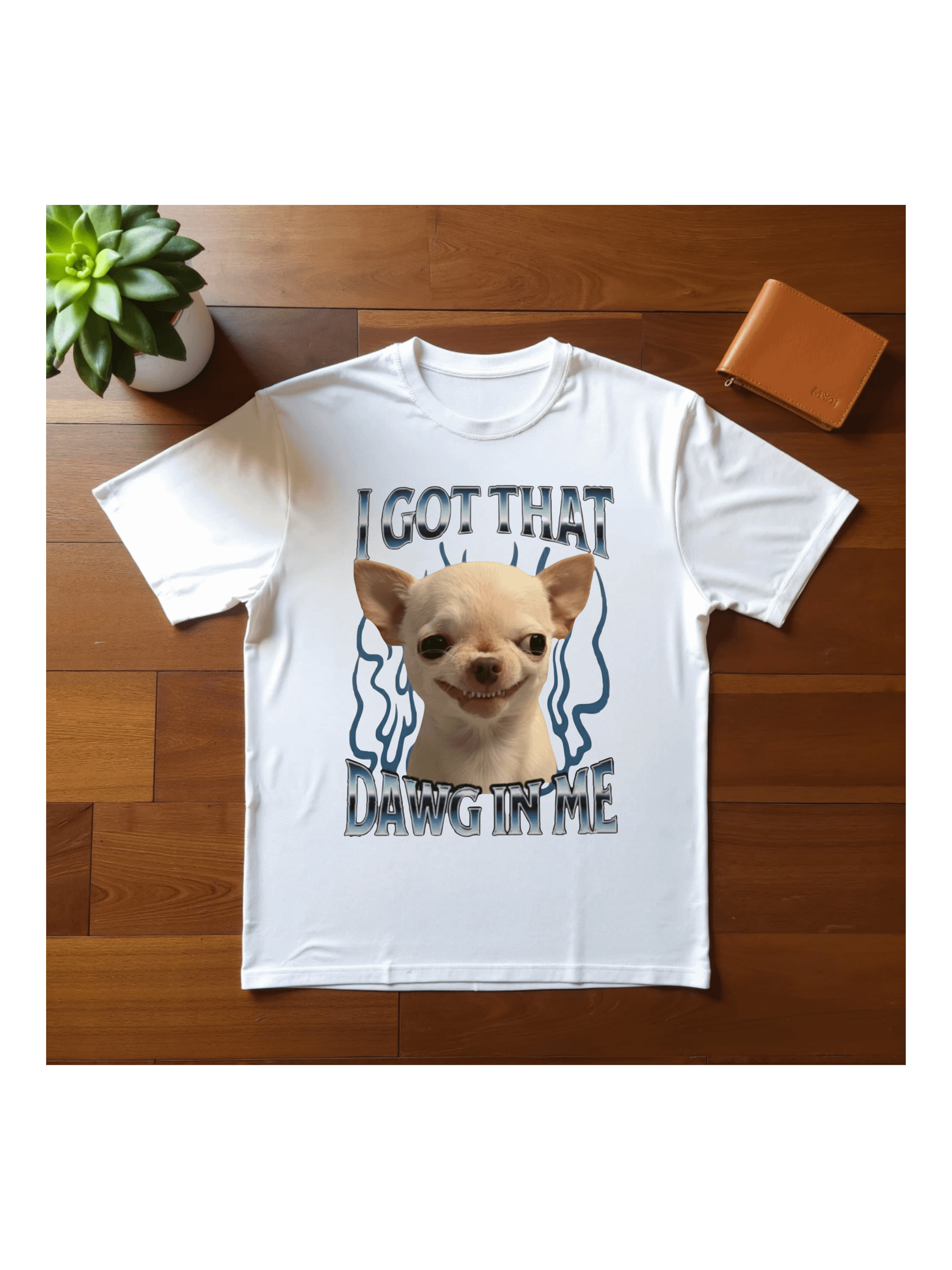 `I Got That Dog In Me´ Evil Dog Meme T-Shirt product image (1)