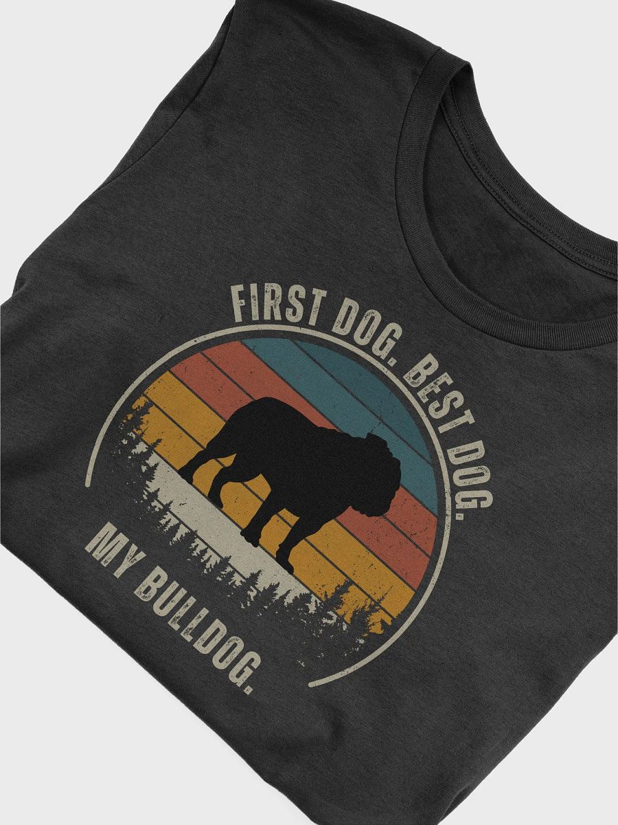 Bulldog Silhouette Graphic Tee product image (28)