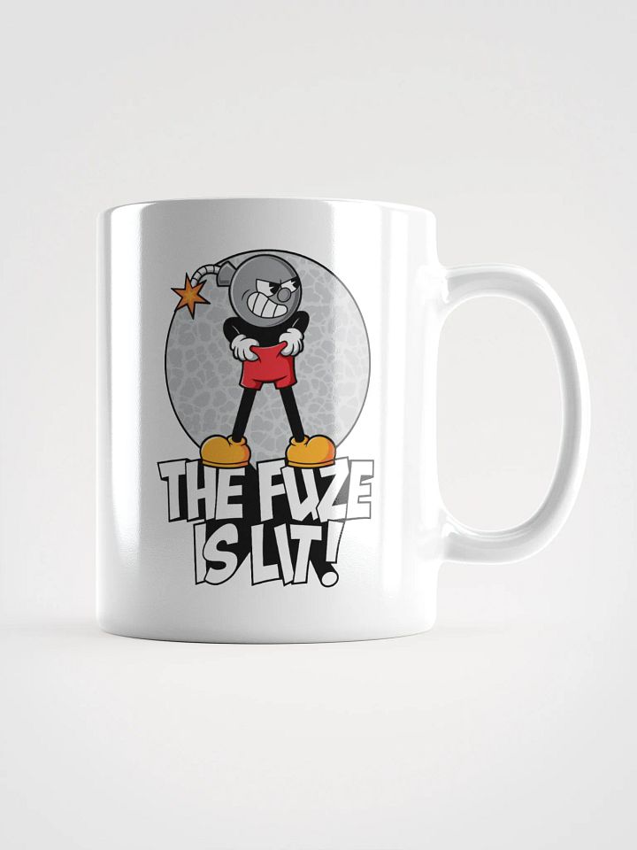 The Fuze is Lit – Activist Cartoon Coffee Mug product image (1)