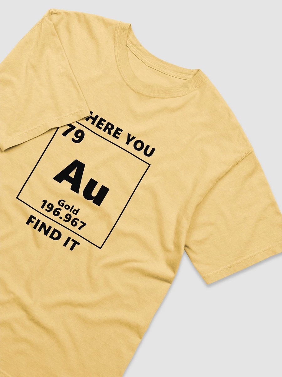 Where you find it - Au Shirt Gold product image (3)