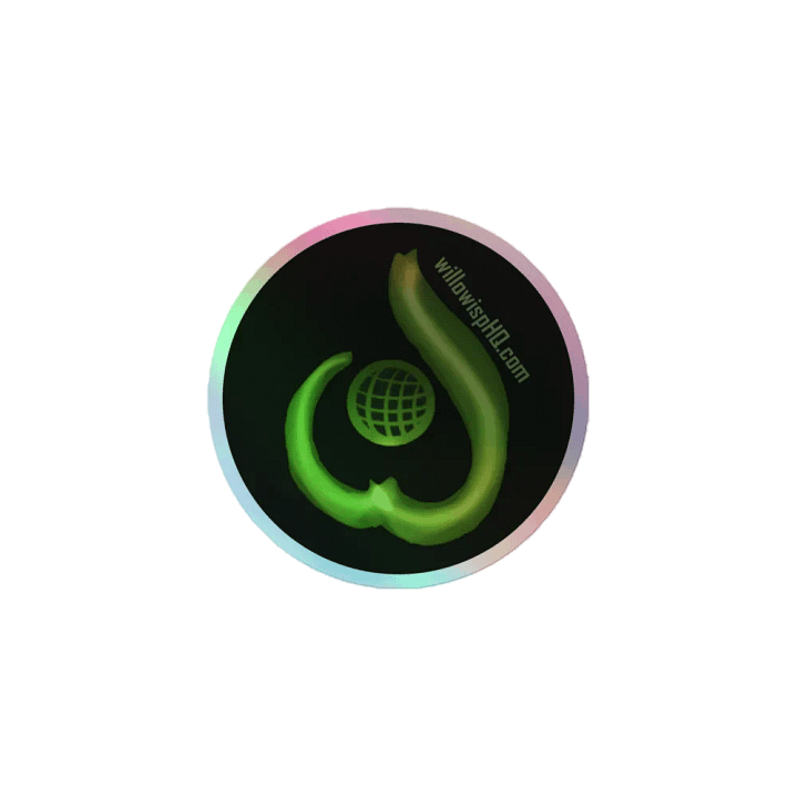 WILLOWISP Sticker (field green) product image (1)