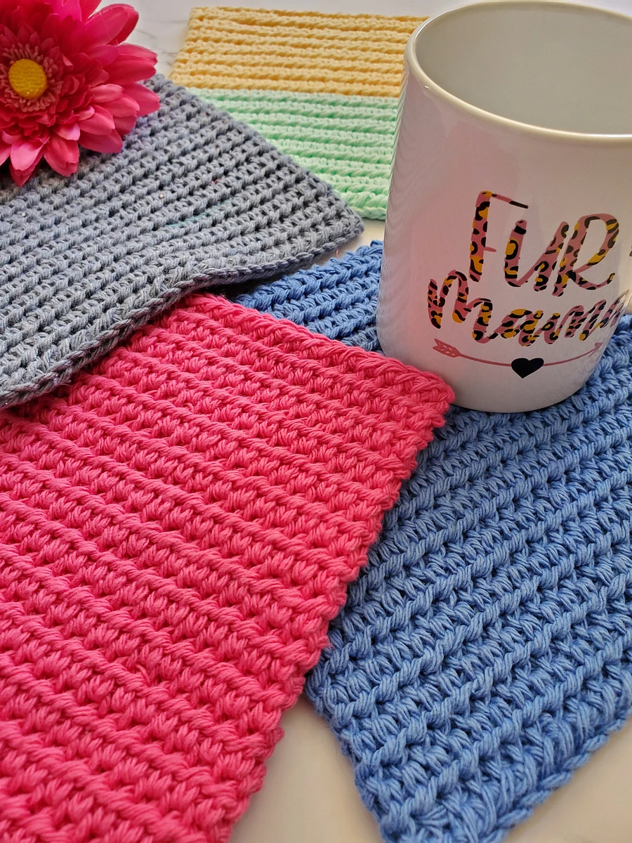 Hottie Hot Pad Written Crochet Pattern for Beginners product image (6)