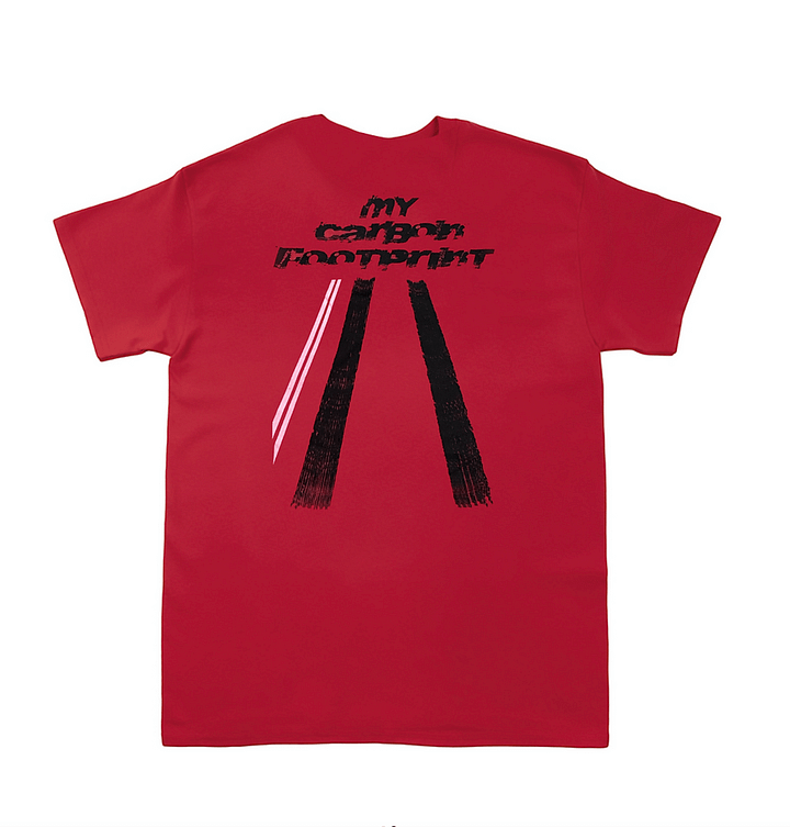 My Carbon Footprint (RED) T-Shirt product image (2)