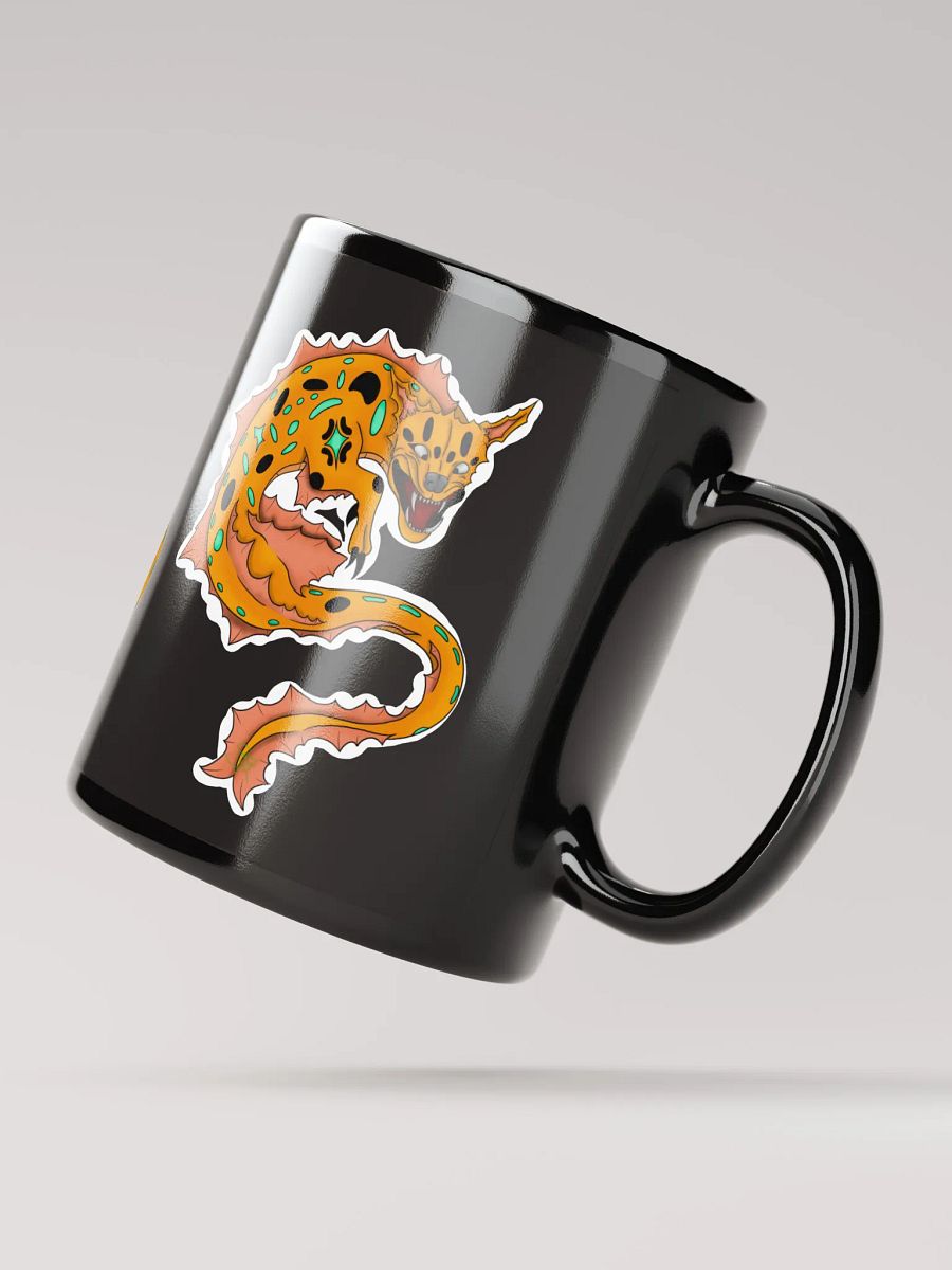 Dog Fish (Glossy Black Mugs) product image (4)