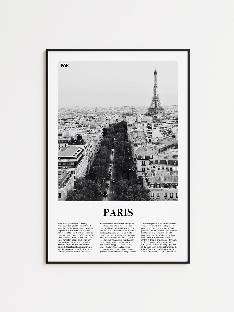 Paris 02 Newspaper Poster product image (1)