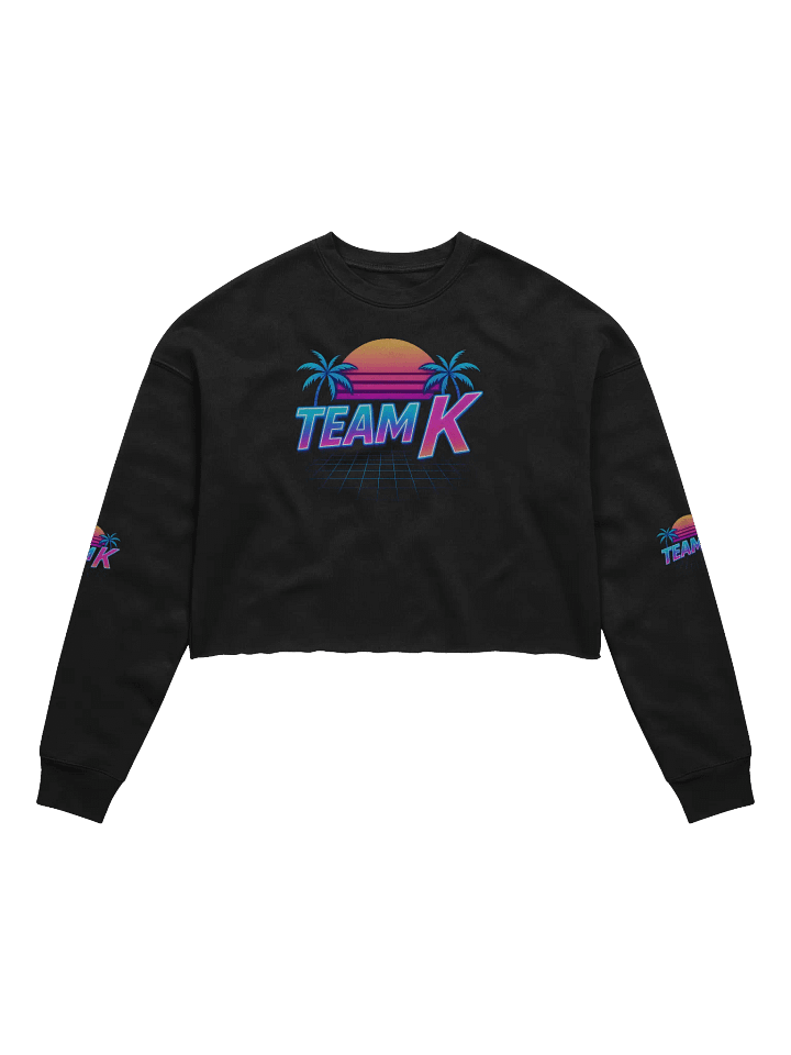 Team K 1980's Crop Sweatshirt product image (2)