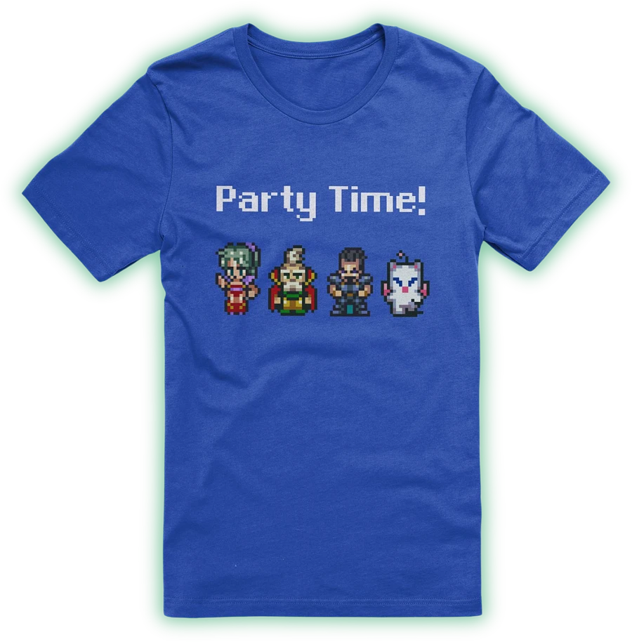 Party Time T-Shirt (16-bit Variation) product image (1)
