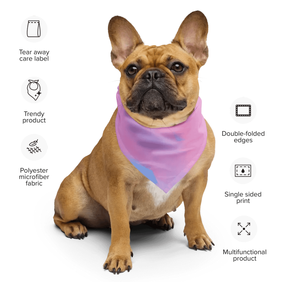 Pink & Blue Bandana product image (4)