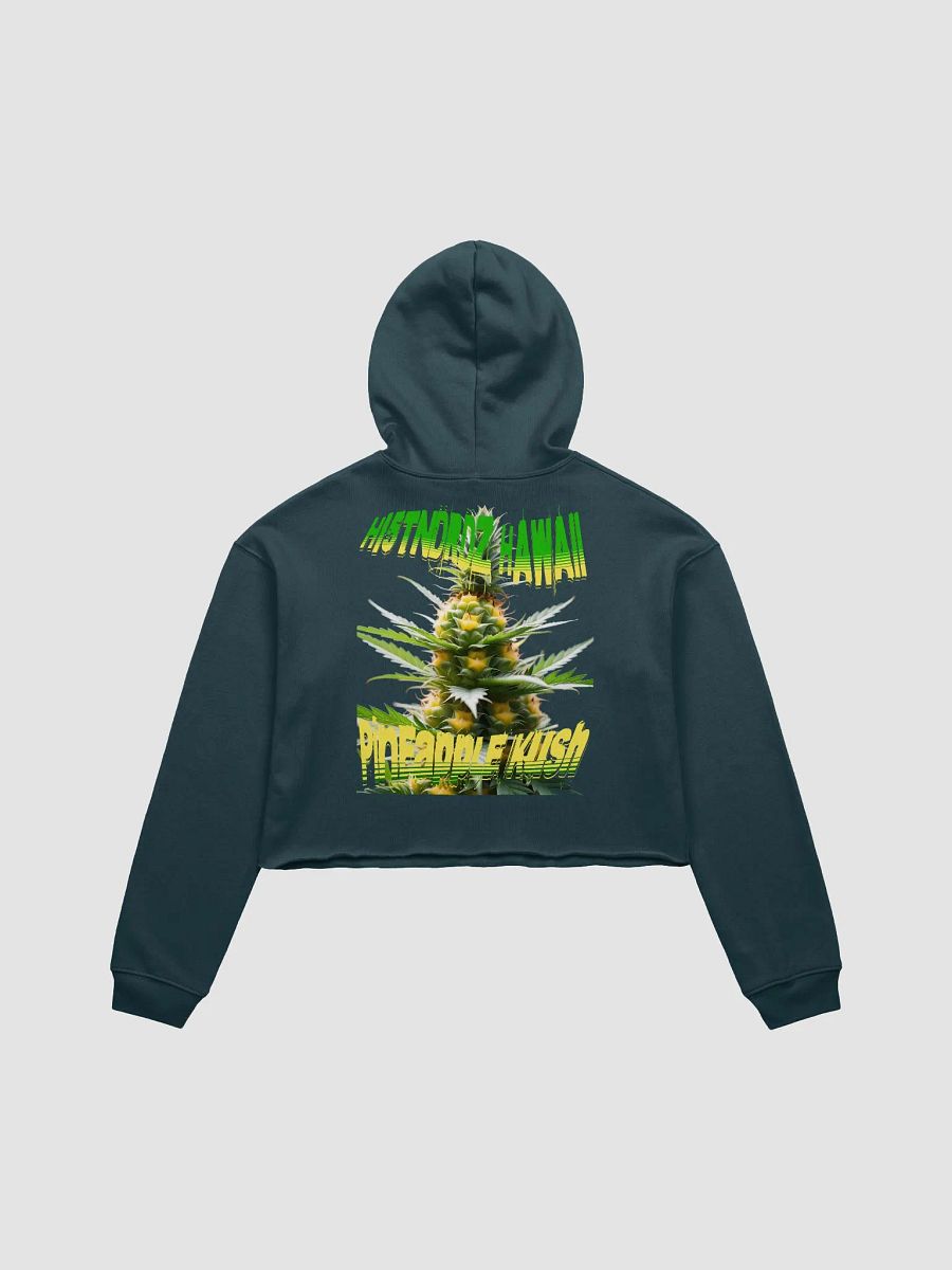 HI5TNDRDZ Pineapple Kush Strain Crop Hoodie product image (2)