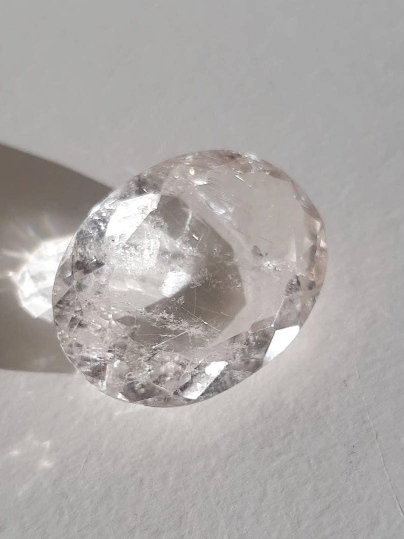 Faceted golden rutile quartz gem product image (1)