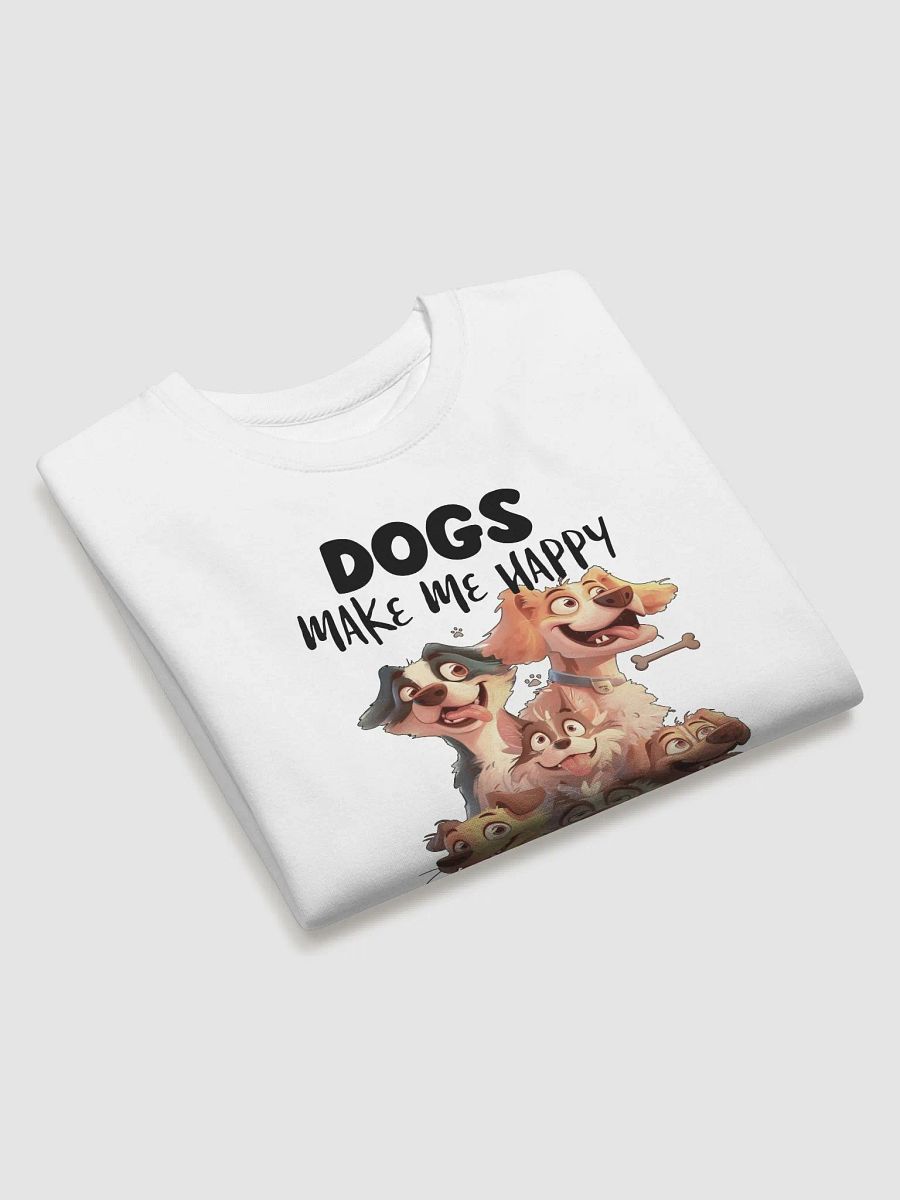 Funny Dogs Make Me Happy, Humans Make My Head Hurt Unisex Premium Sweatshirt product image (3)