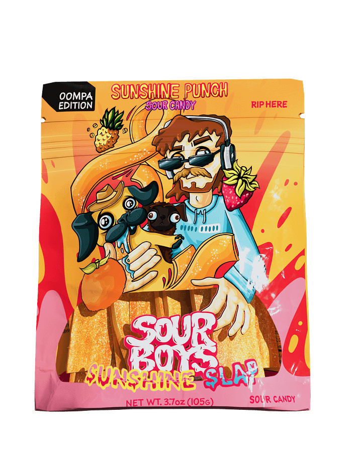 LIMITED EDITION Sunshine Slap SourBoys product image (1)
