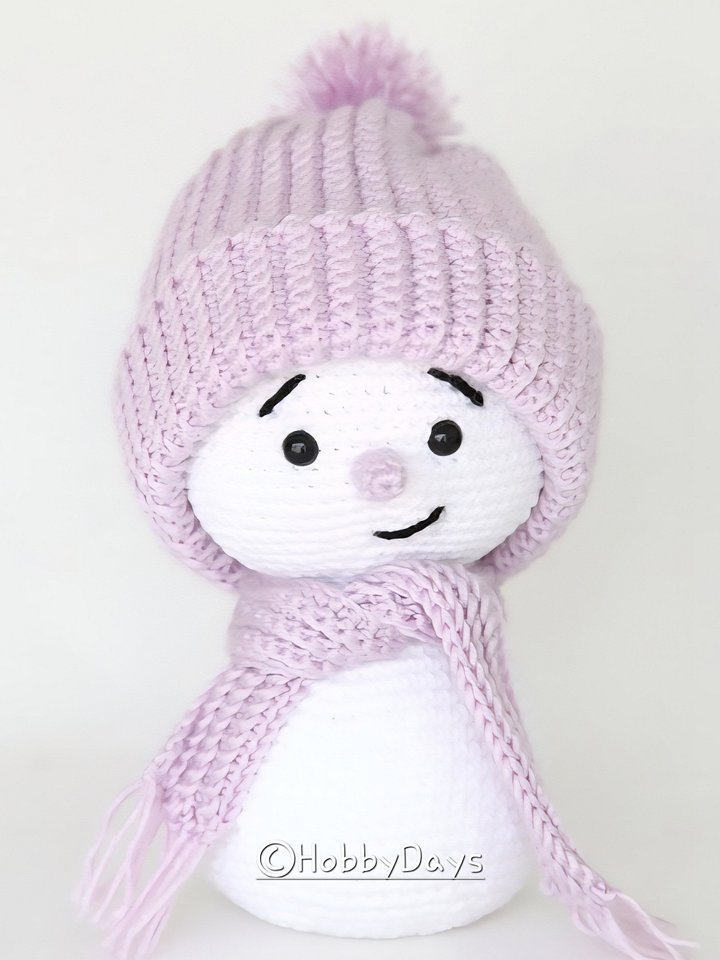 USA Pattern - Amigurumi Crochet Snowman product image (2)