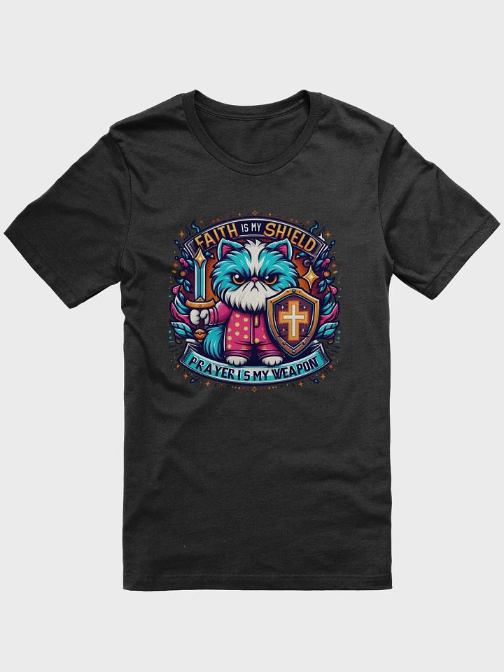 Faithful Feline Warrior T-Shirt product image (1)