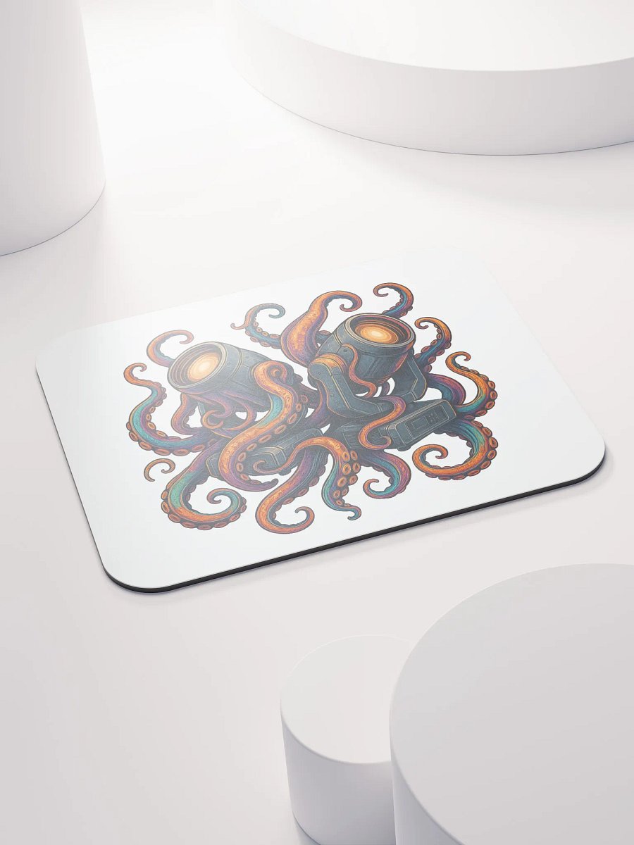 Theatrically Jerry: "Tangled Up" Octopus Moving Head Light Mouse Pad product image (4)